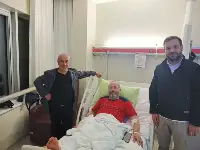 Mehmet Tetik'e Geçmiş Olsun Ziyareti