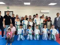 GEYVE'DE KARATE KUŞAK SINAVI YAPILDI