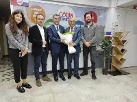 TAHSİN DİŞLİ'den AYDOĞAN'a ZİYARET