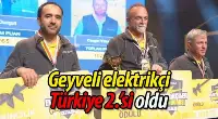 ELEKTRİKÇİ KARA TÜRKİYE İKİNCİSİ OLDU