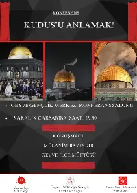 KUDÜS'Ü ANLAMA KONFERANSINA DAVET