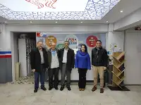 YUSUF BARAN ZİYARETLERE BAŞLADI