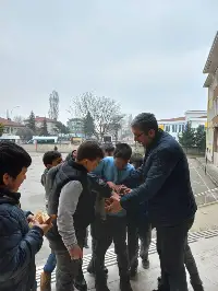 GEYVE İHL 'de EĞİTİM ÇİKOLATA İLE BAŞLADI