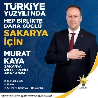 BAŞKAN MURAT KAYA MİLLETVEKİLİ ADAY ADAYI OLUYOR