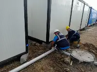 Kardeşlik Kenti’nin altyapı bağlantıları hızla tamamlanıyor