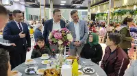 DEPREMZEDELER İÇİN İFTAR DÜZENLENDİ