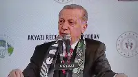 CUMHURBAŞKANI ERDOĞAN AKYAZI'DA
