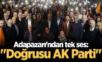ADAPAZARI AK PARTİ DEDİ