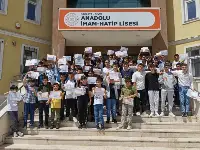 GEYVE ANADOLU İMAM HATİP LİSESİ KARNELERİNİ ALDI