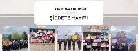 GEYVE ANADOLU LİSESİ, “ŞİDDETE HAYIR!” DEDİ