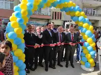 MEHTER COŞKUSUYLA SEÇİM BÜROSU AÇILDI