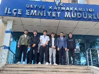POLİSLERİ ZİYARET ETTİLER