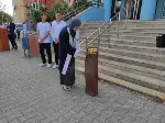 GEYVE ANADOLU LİSESİ KEP ATTI