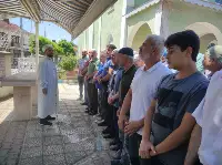 HANİYE İÇİN GIYABİ CENAZE NAMAZI KILINDI