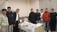 Gençlerden Muhtara Anlamlı Ziyaret