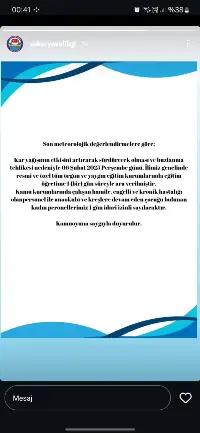 ŞOK! SAKARYA'DA KAR KIYAMETİ! HERKES BU HABERİ KONUŞUYOR!