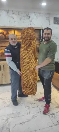 Geyveli Fırıncıdan Boyu Kadar Ramazan Pidesi!