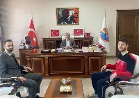 Kaymakam Güven'den Balkan İkincisi Emirhan'ı Tebrik Etti