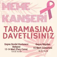 Geyve'de Ücretsiz Kanser Taraması: Mobil Araç Geliyor!