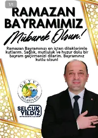 Başkan Yıldız'dan Bayram Mesajı