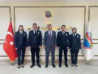 Geyve Kaymakamı Polis Günü'nde Emniyet Heyetini Ağırladı