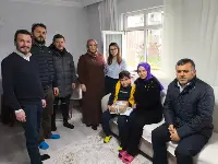DMD Hastası Ahmet Ayaz'a Duygusal Destek