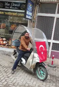 Geyveli Yunus Avcı'dan Bayrak Sevgisi