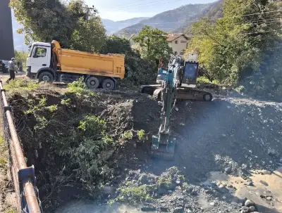 Doğançay'da Sel Sonrası Önlemler