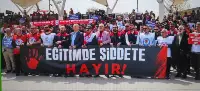 Sakarya'da öğretmenler iş bıraktı, basın açıklaması yaptı!