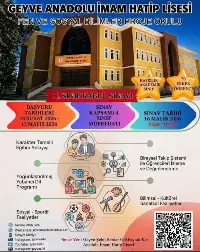 Geyve İmam Hatip Sınavı: Tarih Belli Oldu