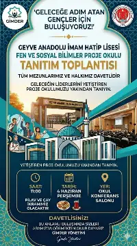 Geyve İmam Hatip Proje Okulu Tanıtımı