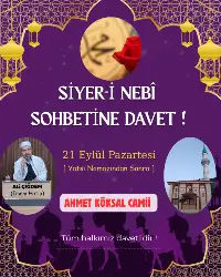 Geyve'de Siyer-i Nebi Sohbetleri